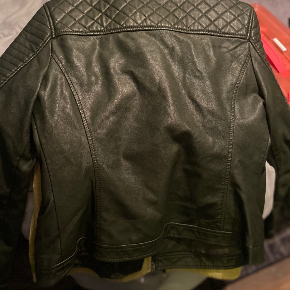 Leather motorcycle jacket - Picture 4 of 5